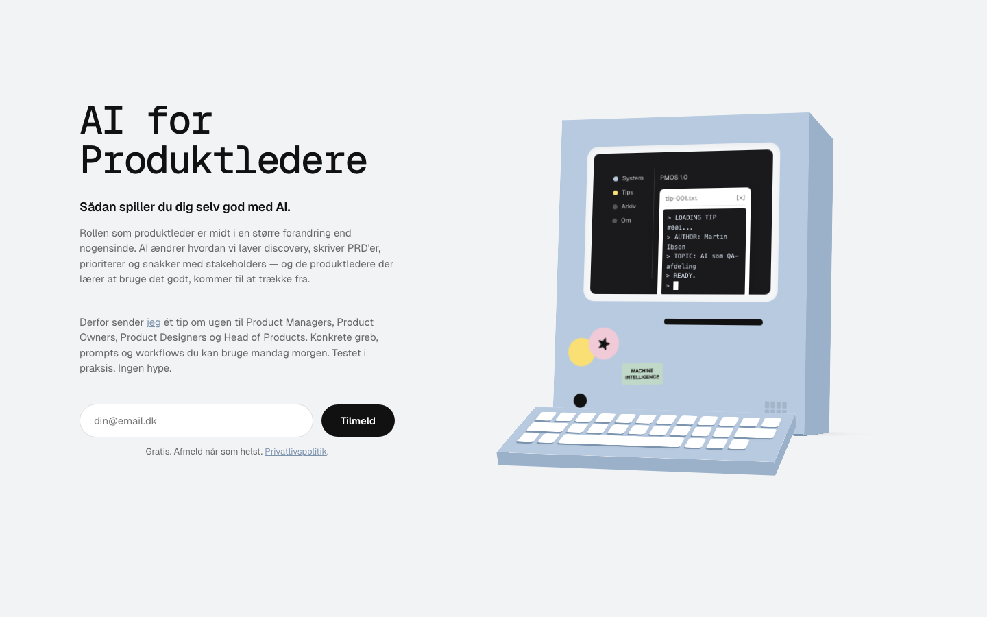 AI for Produktledere