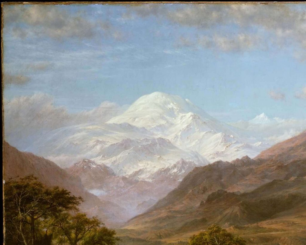 Frederic Edwin Church, Heart of the Andes (detalje), 1859